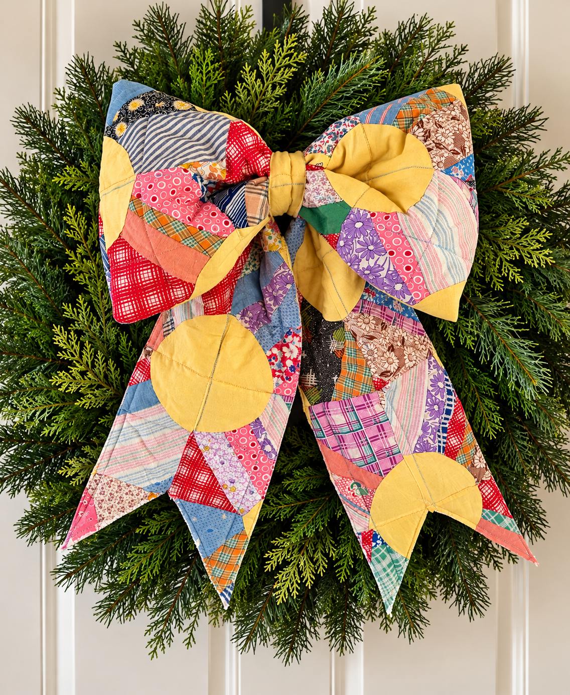 Vintage Quilt Bow