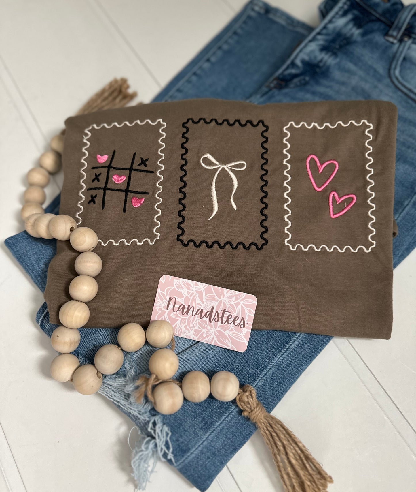 VALENTINE'S DAY STAMP TEE