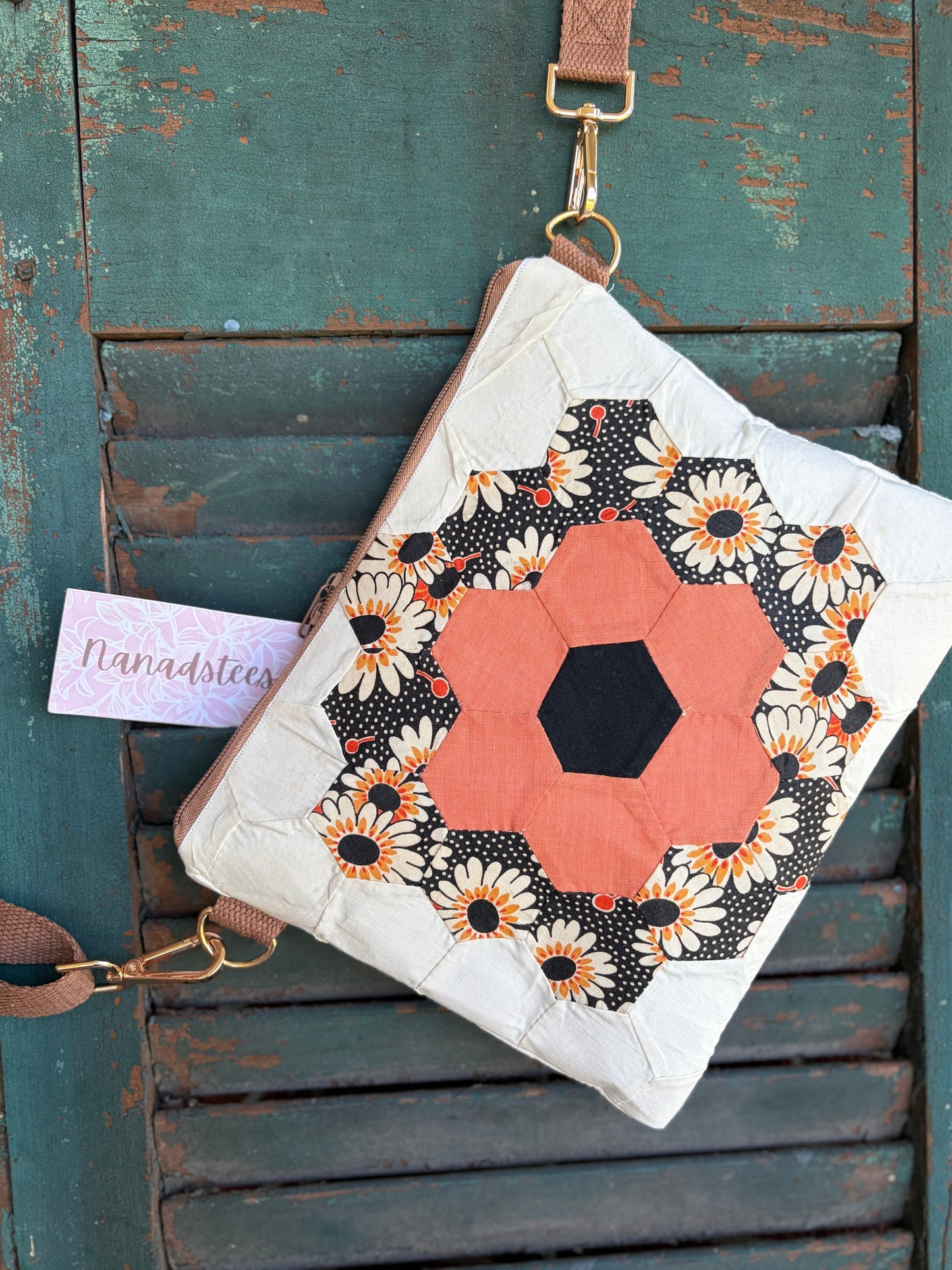 Handmade Vintage Quilt Crossbody bag