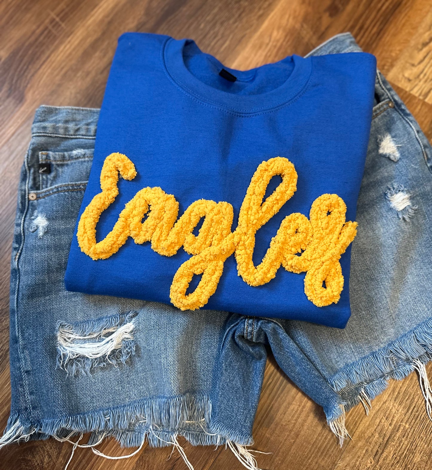 Eagles chenille script