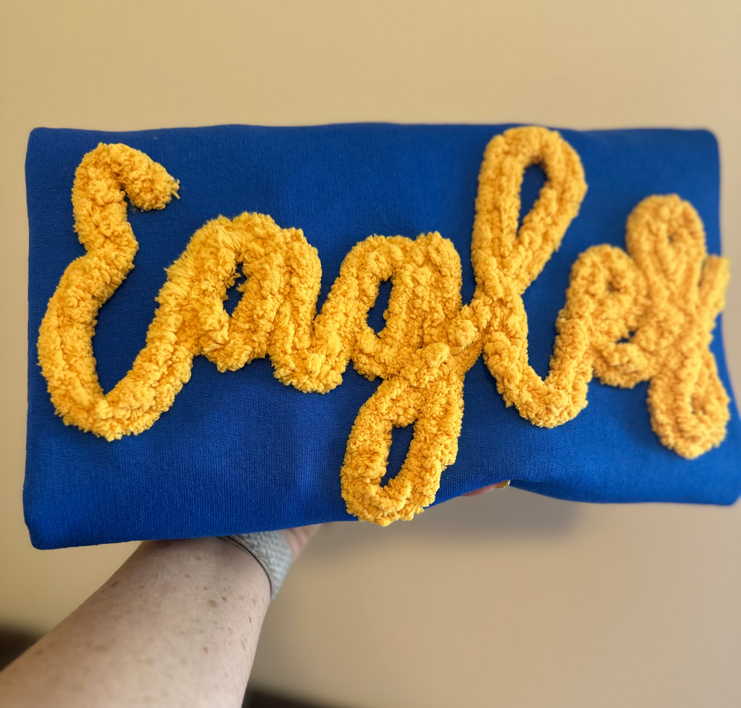 Eagles chenille script