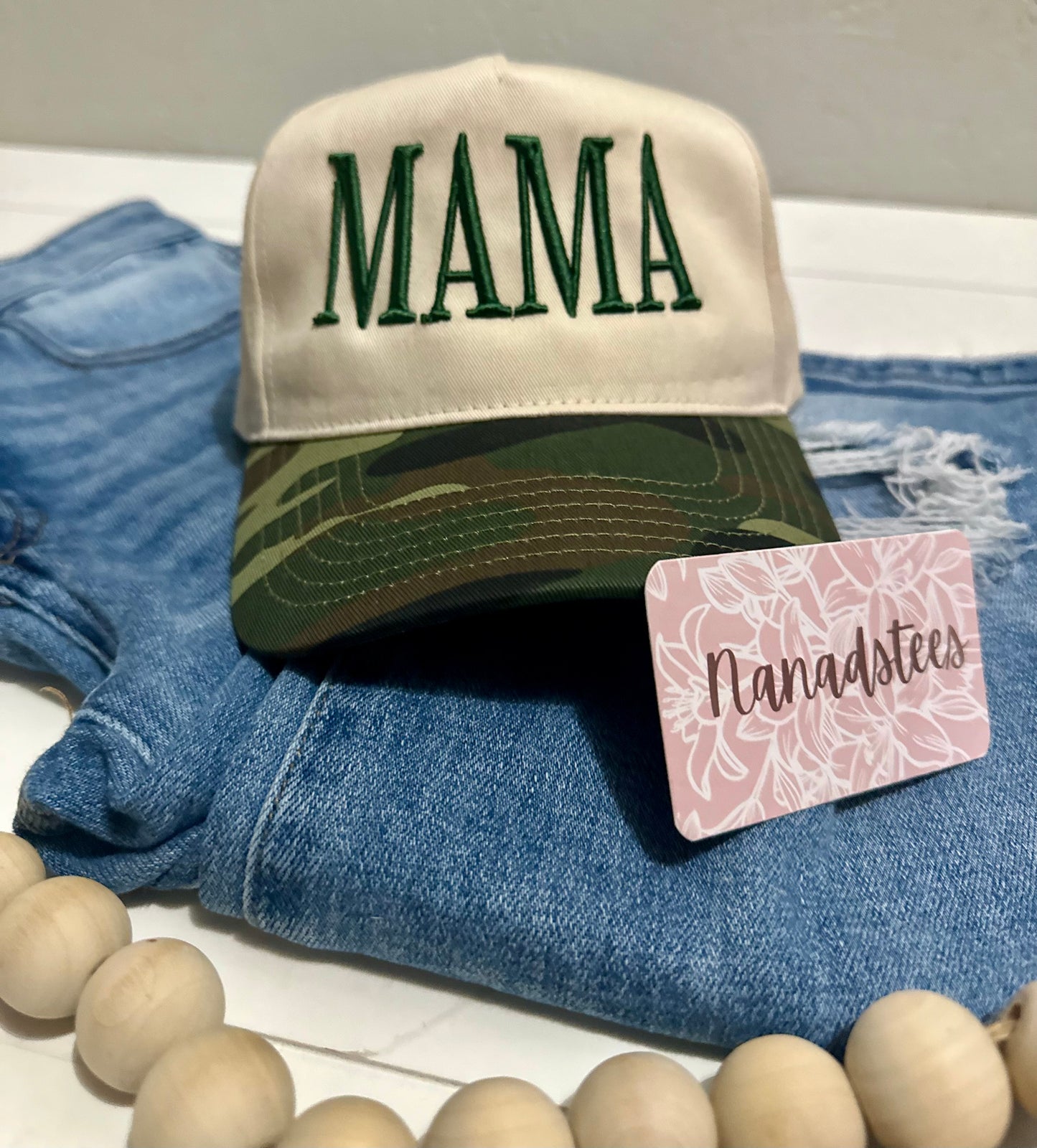MAMA CAMO HAT