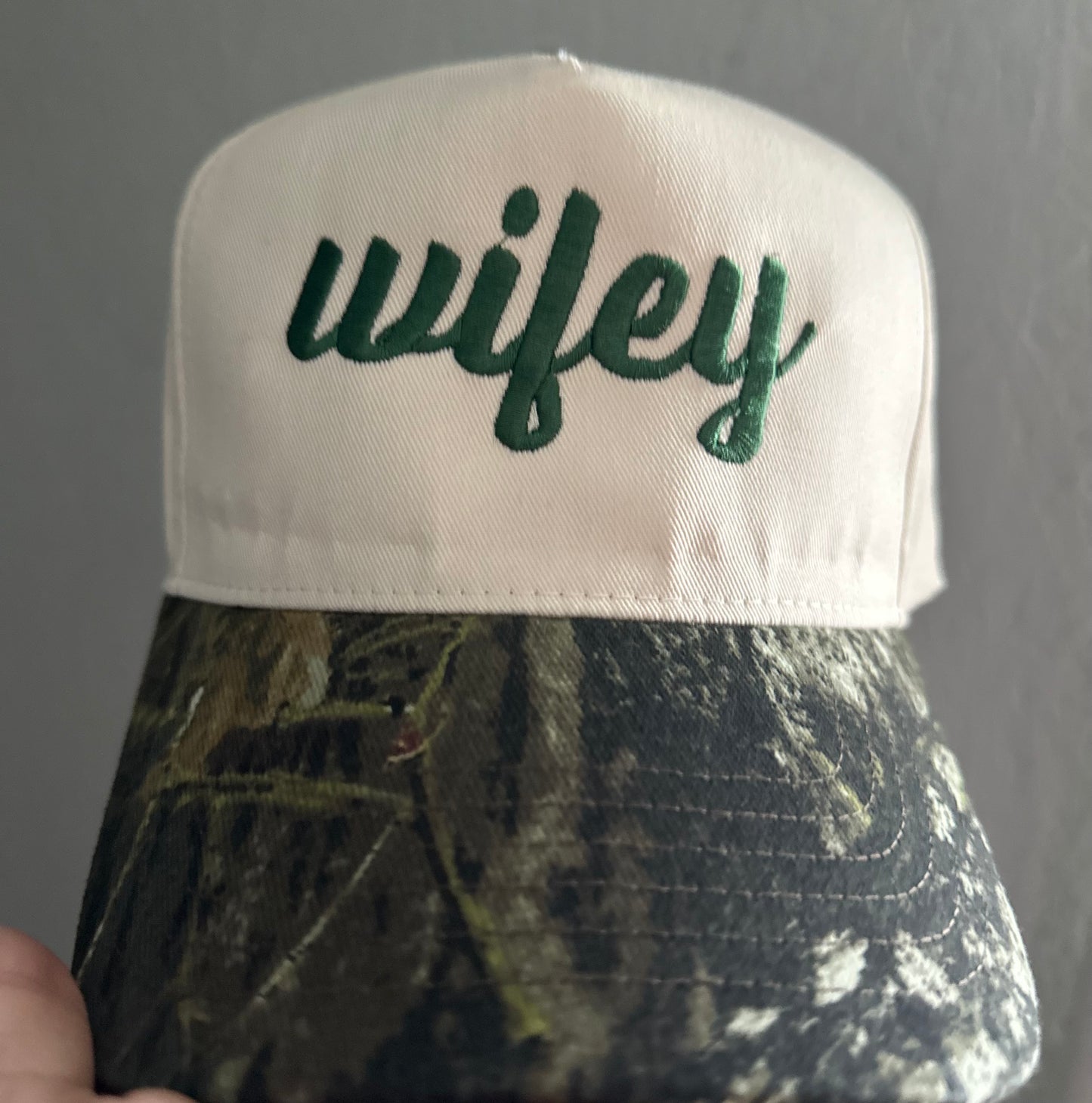 wifey camo hat