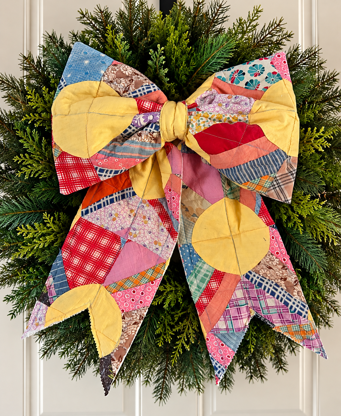 Vintage Quilt Bow