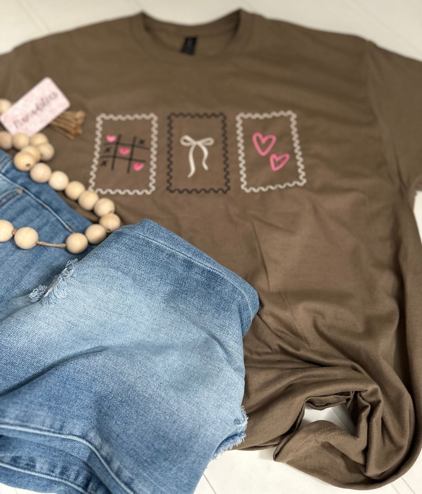 VALENTINE'S DAY STAMP TEE