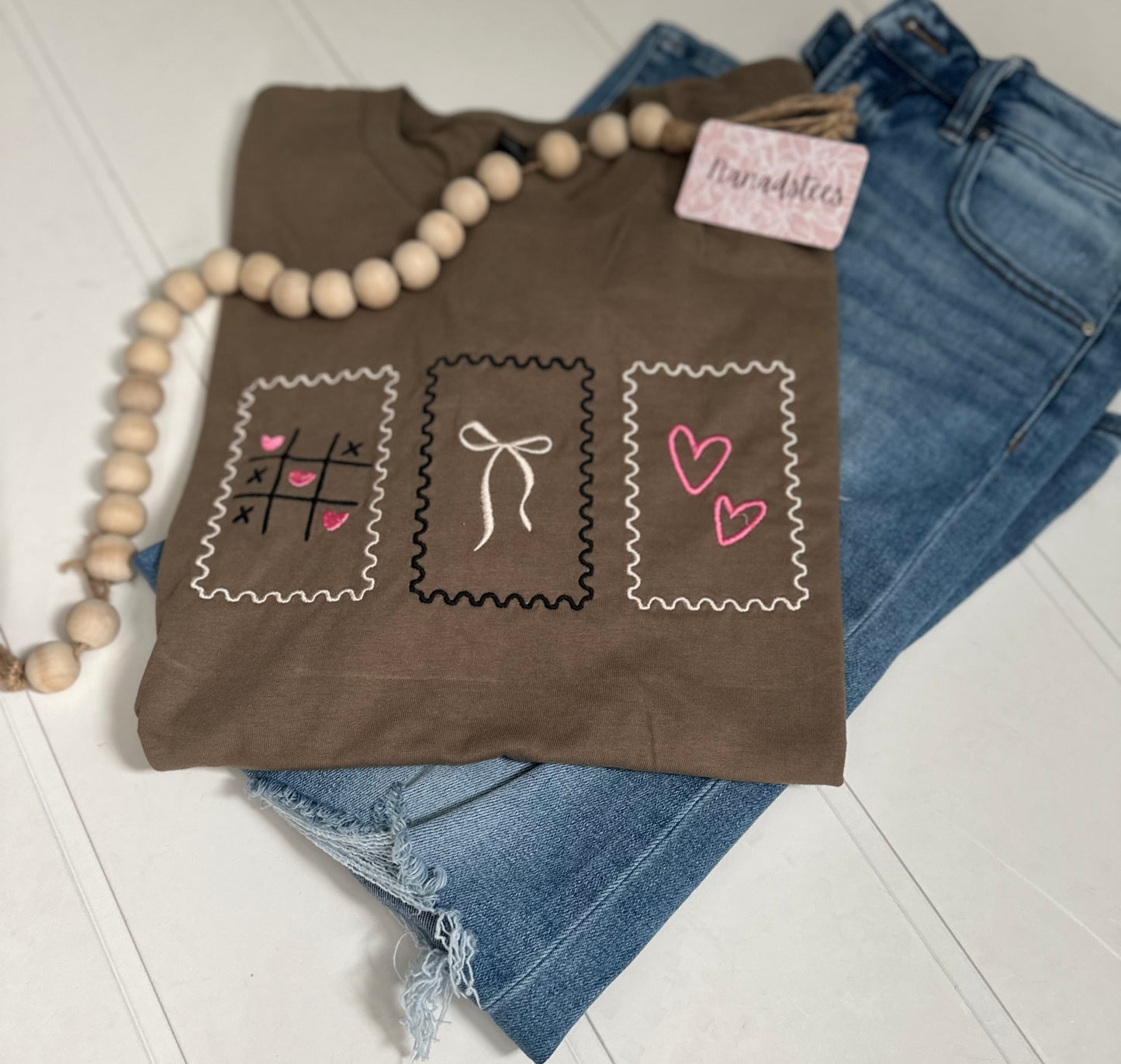 VALENTINE'S DAY STAMP TEE