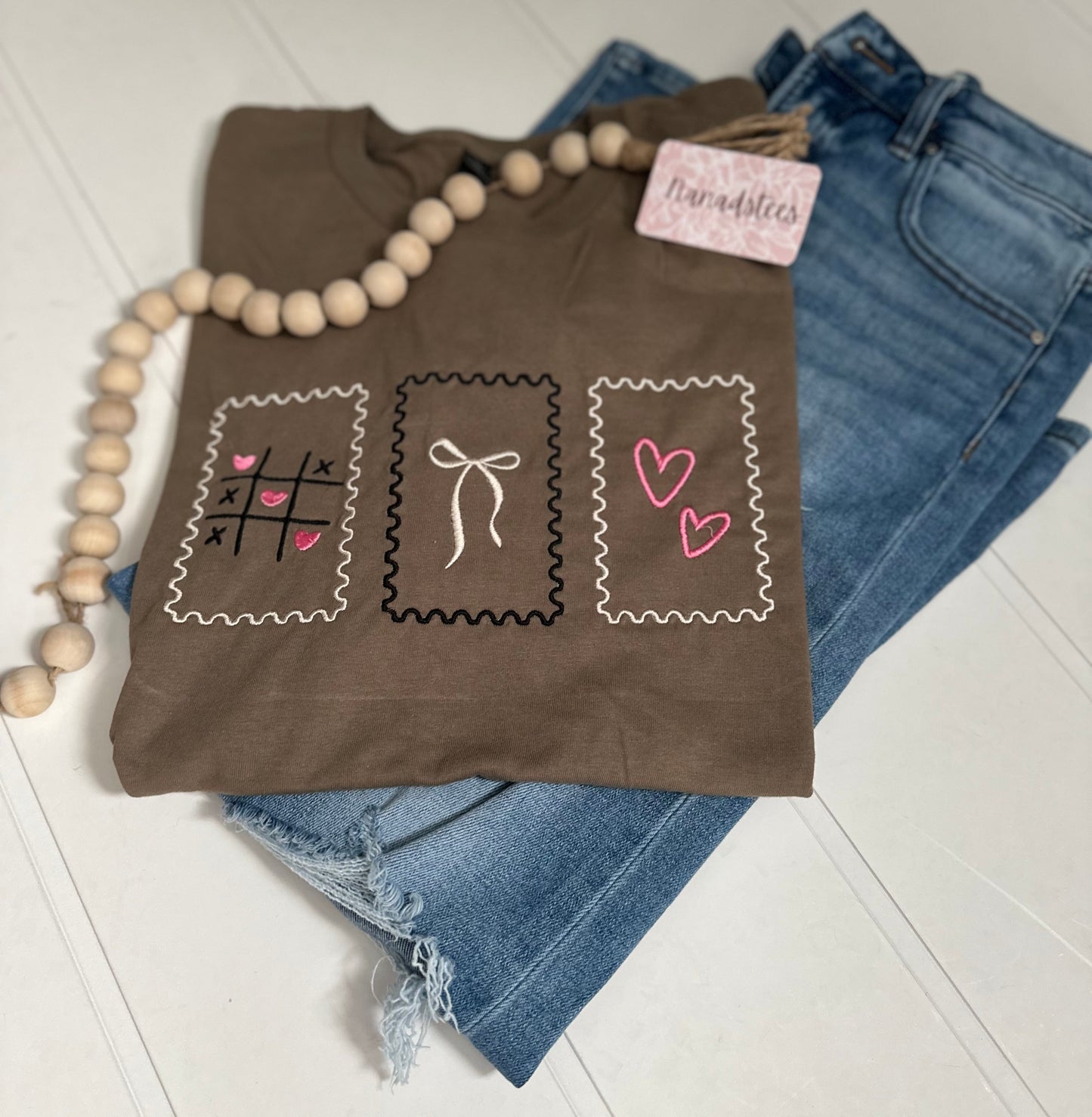 VALENTINE'S DAY STAMP TEE