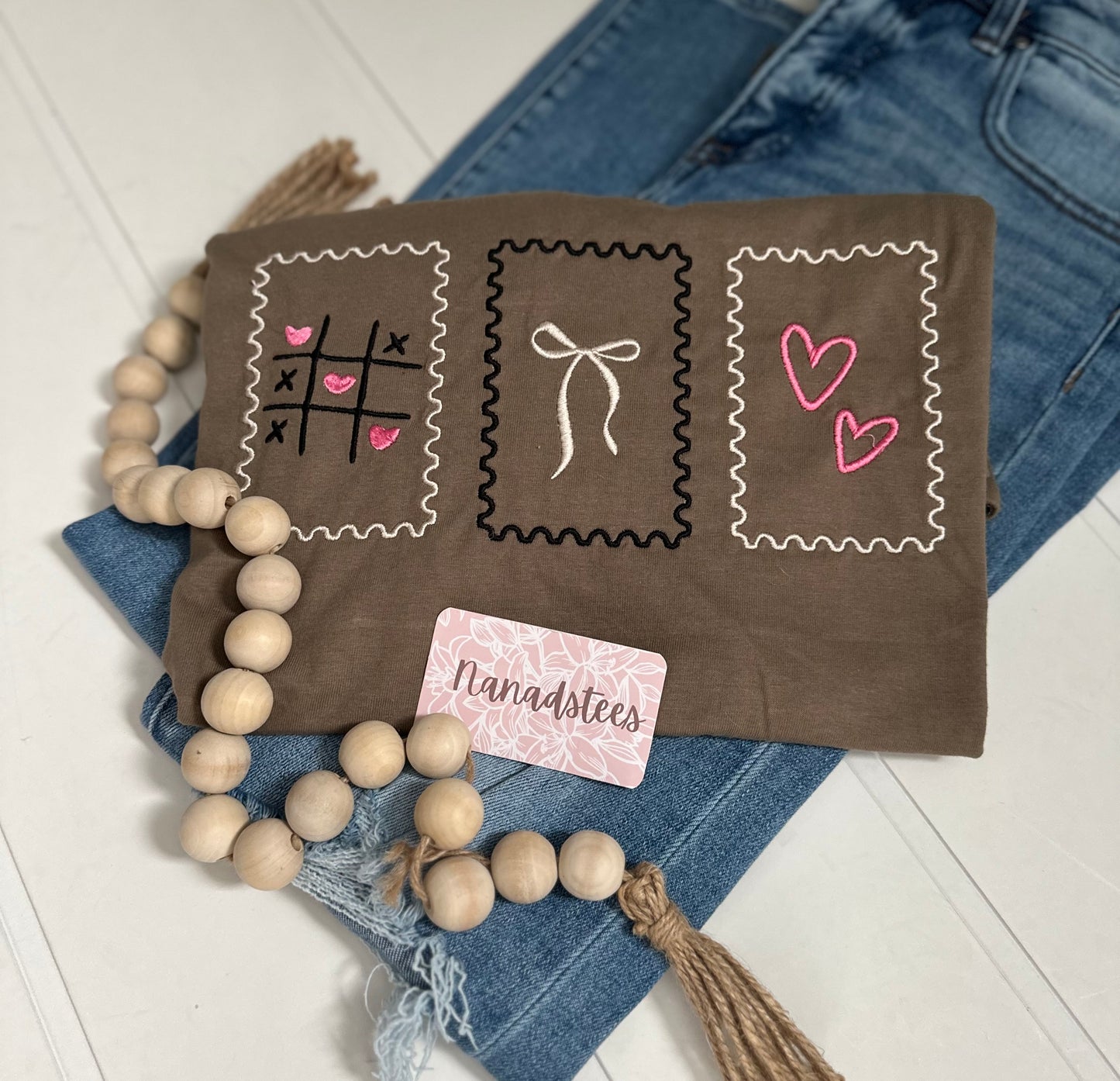 VALENTINE'S DAY STAMP TEE