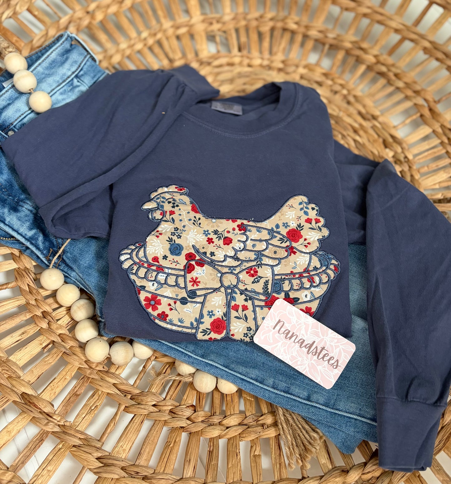 Patriotic Laying Hen