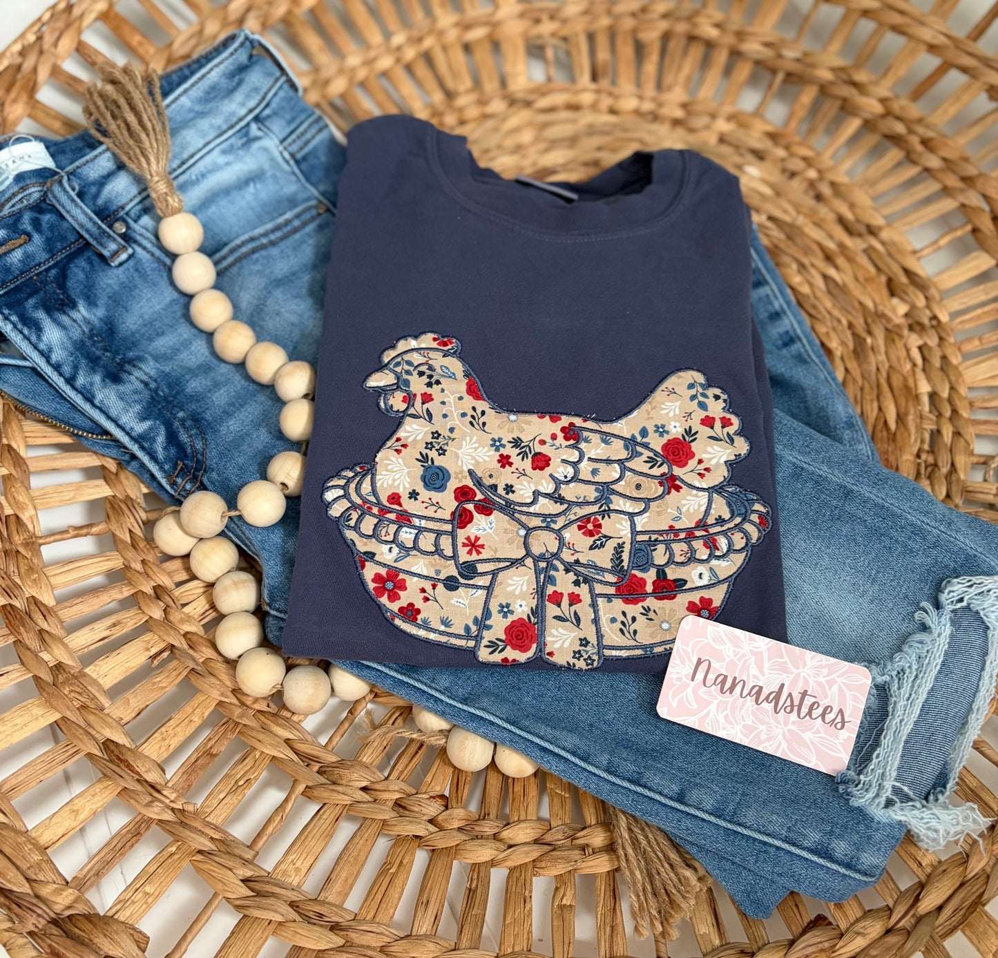 Patriotic Laying Hen