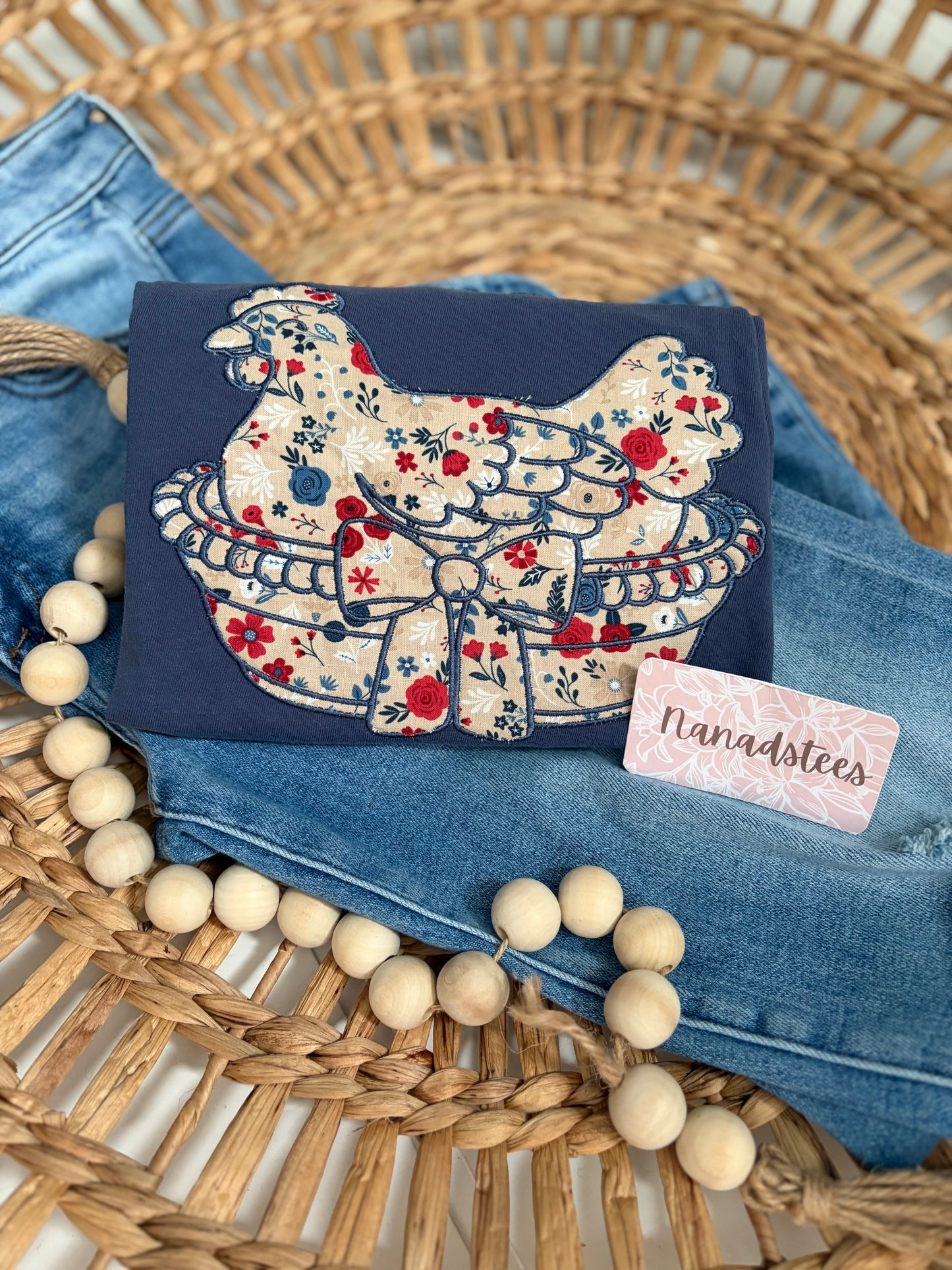 Patriotic Laying Hen
