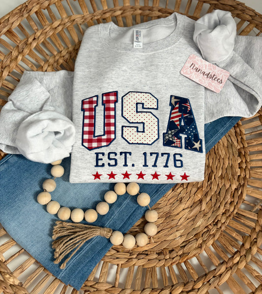 USA applique Est 1776