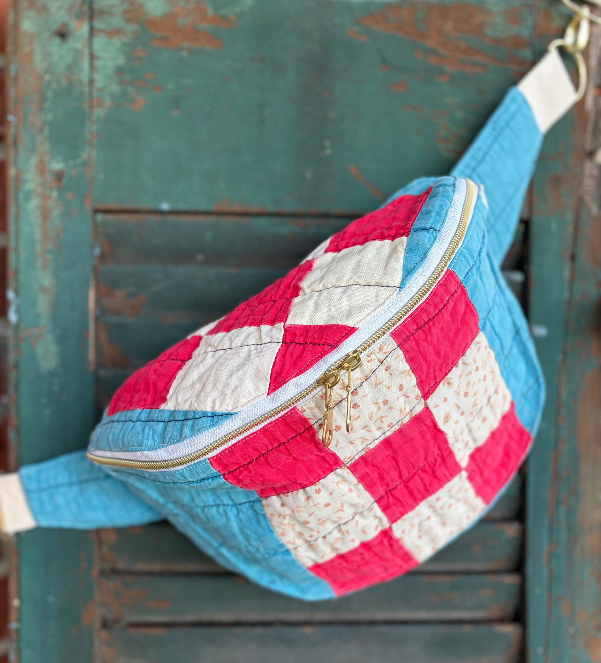 Vintage Quilt Bum Bag