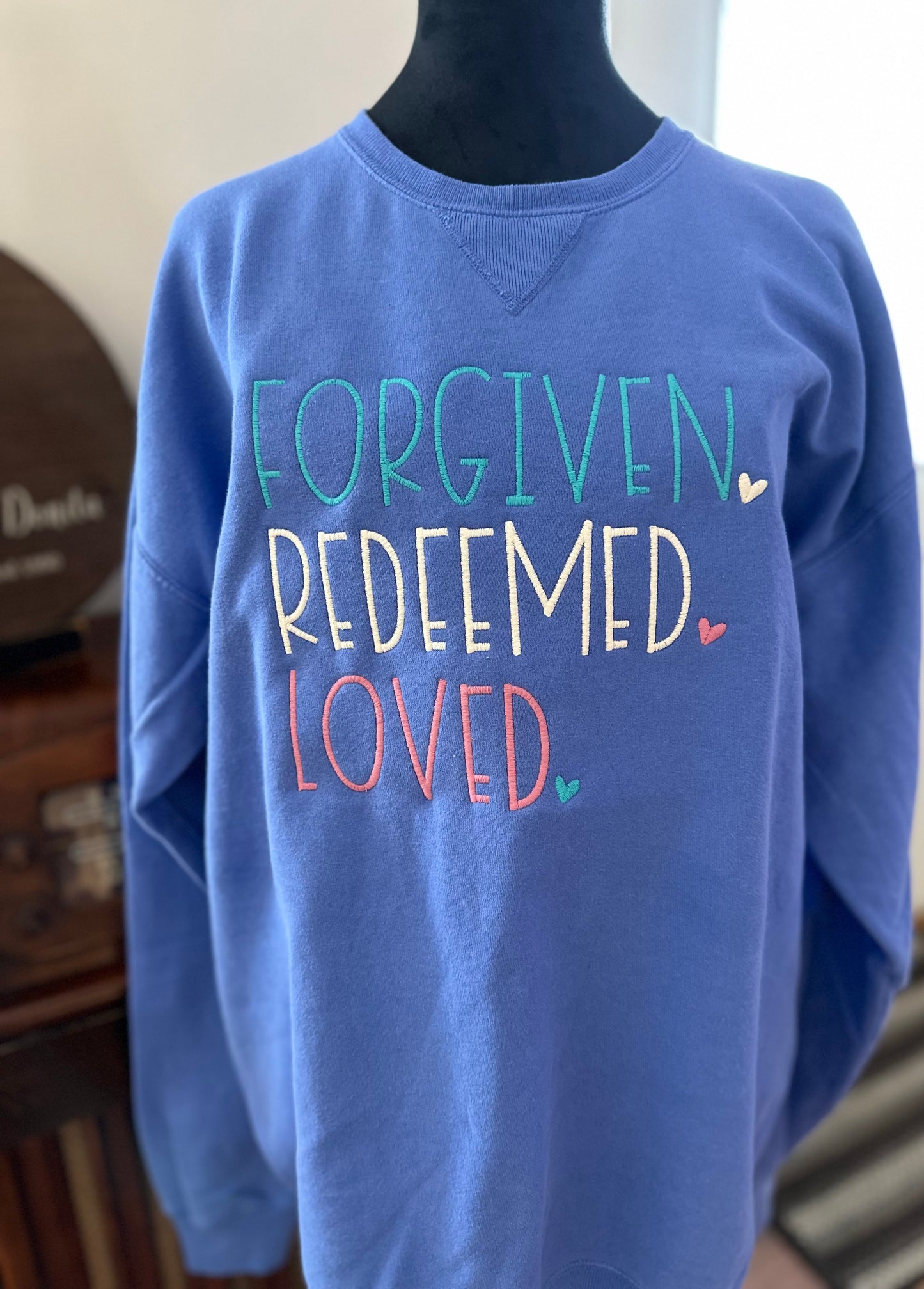 Forgiven Redeemed Loved
