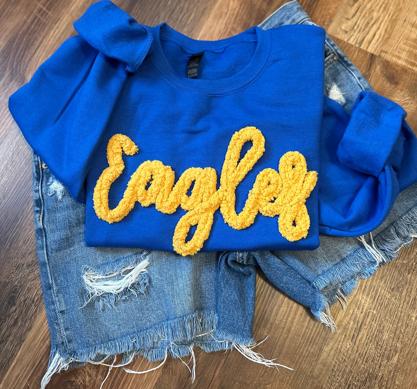 Eagles chenille script