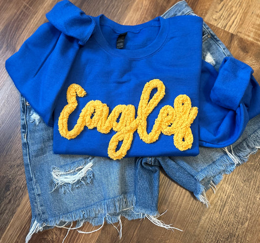 Eagles chenille script