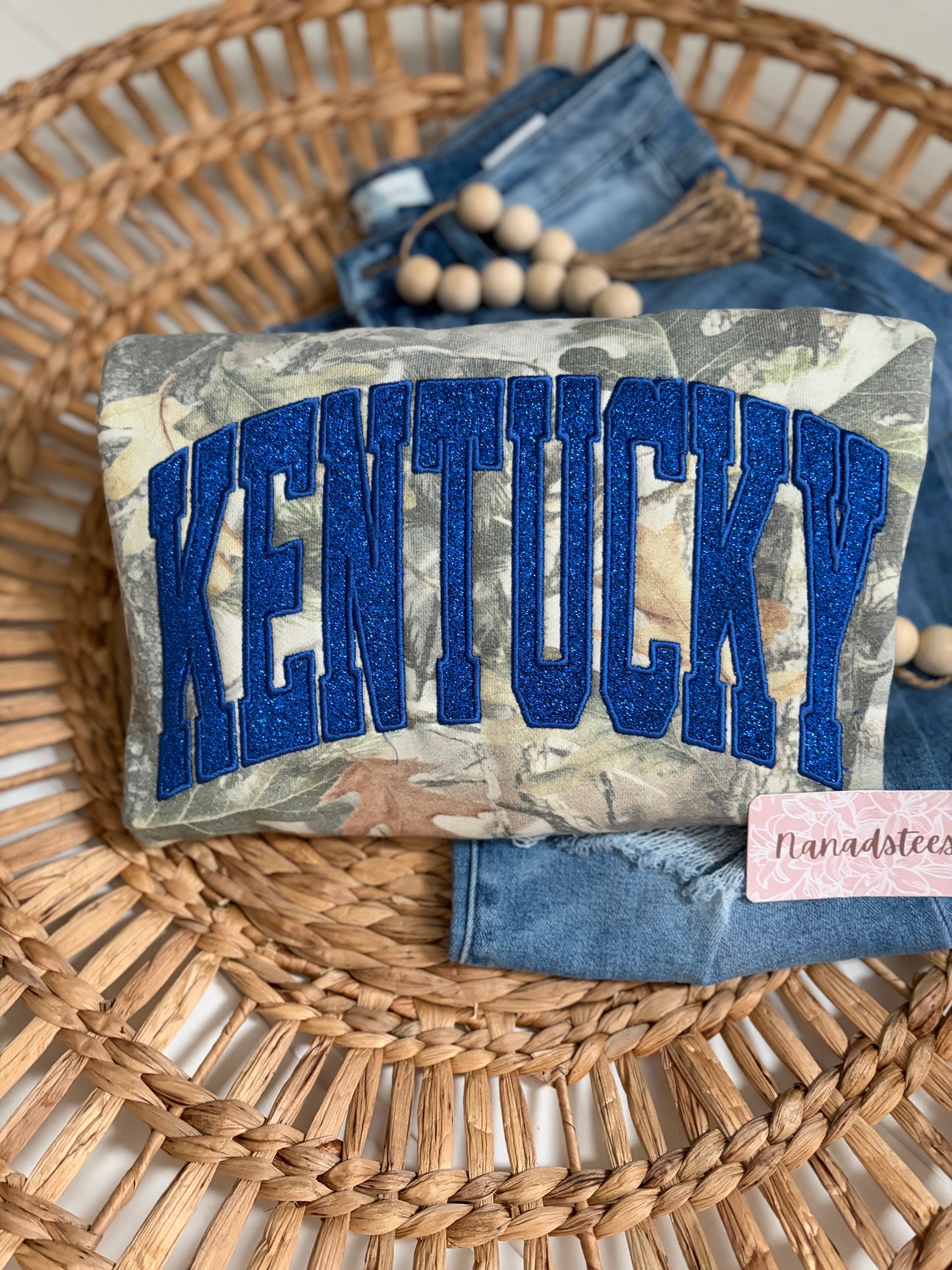KENTUCKY camo glitter