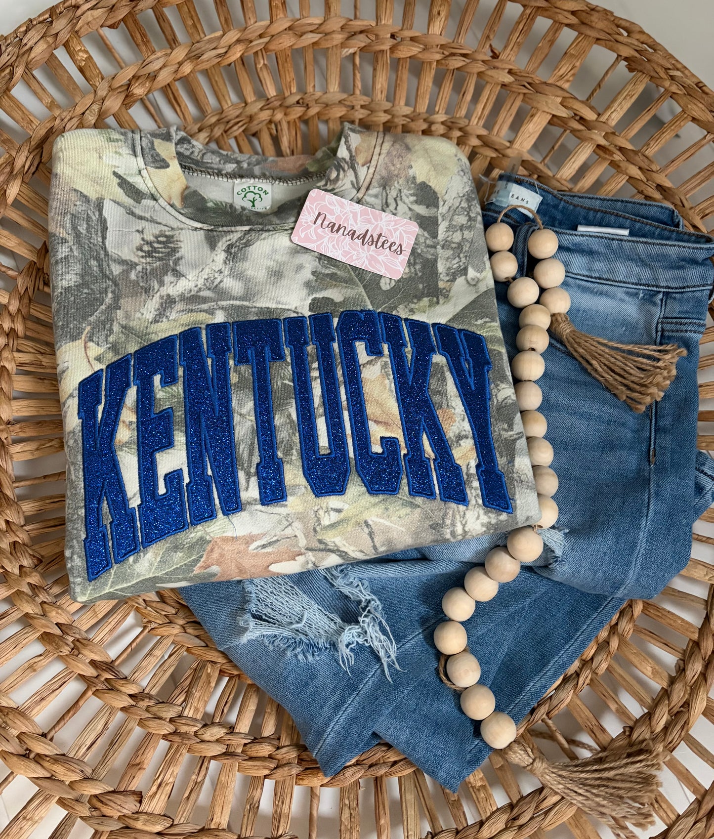 KENTUCKY camo glitter