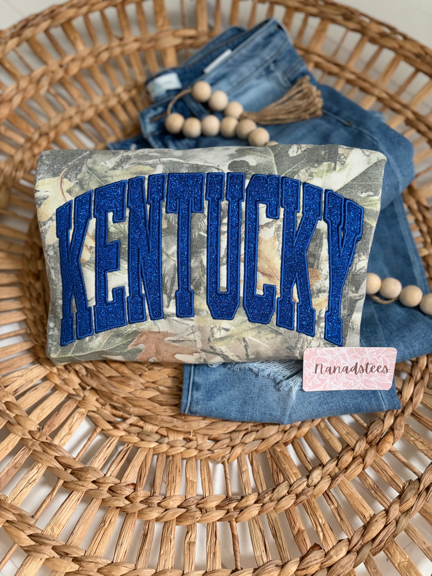 KENTUCKY camo glitter