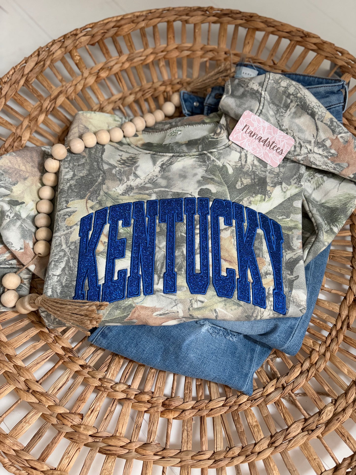 KENTUCKY camo glitter