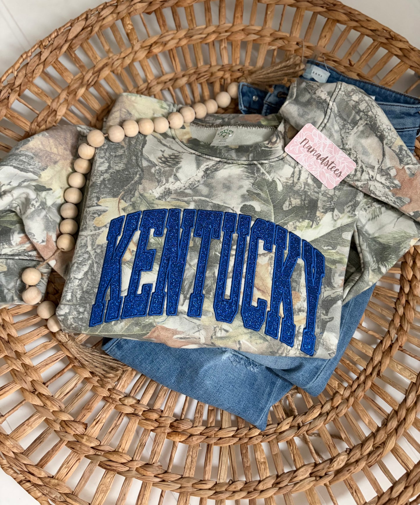 KENTUCKY camo glitter