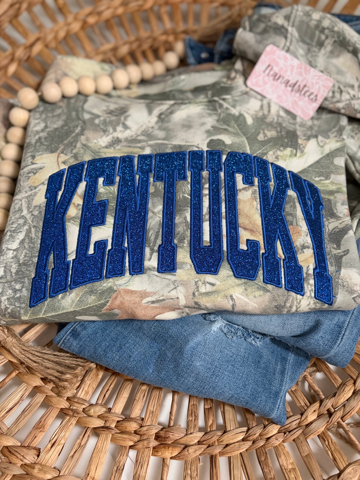 KENTUCKY camo glitter