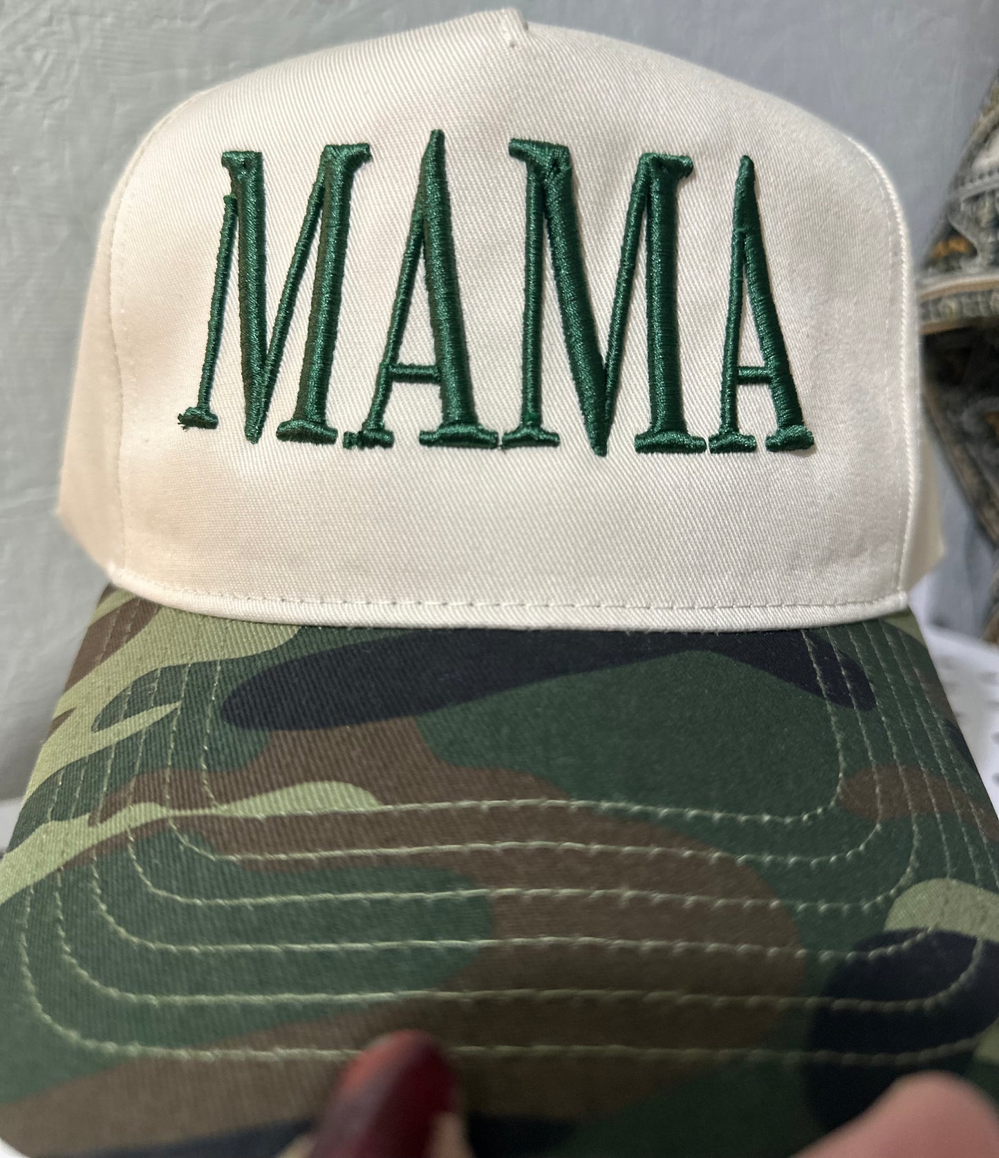MAMA CAMO HAT