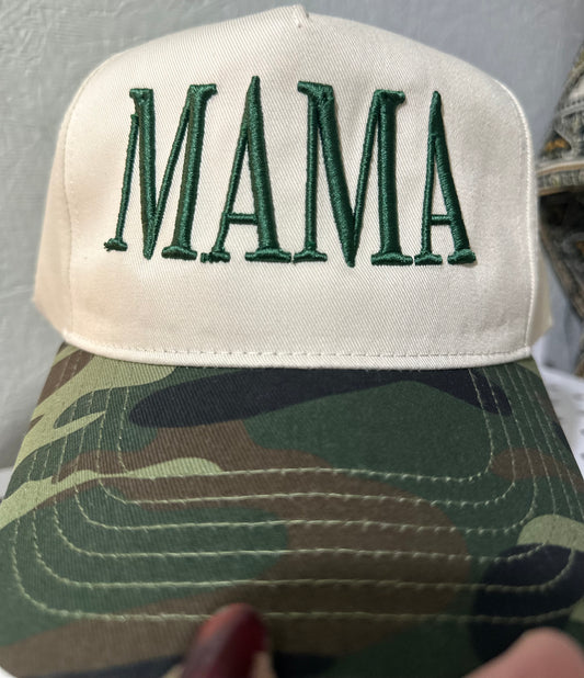 MAMA CAMO HAT