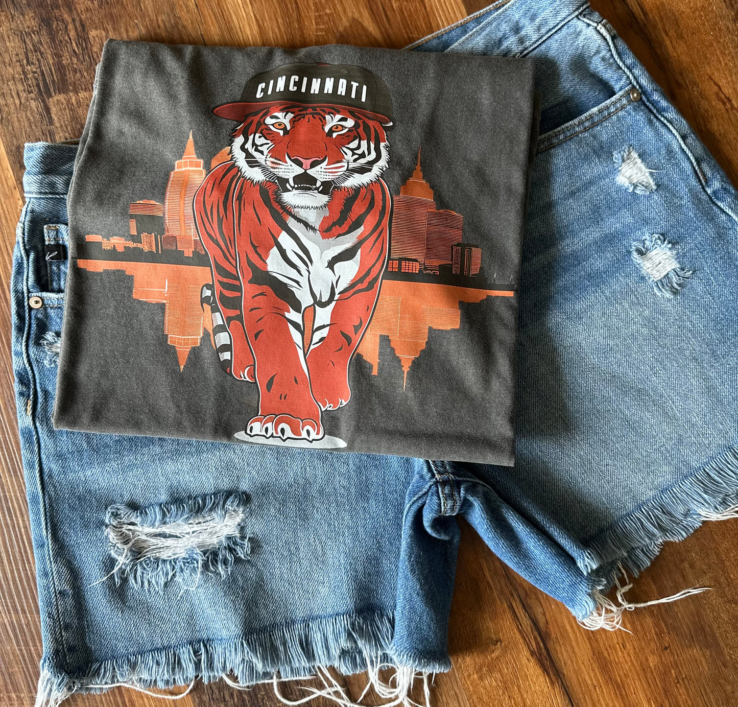 Cincinnati Bengal skyline