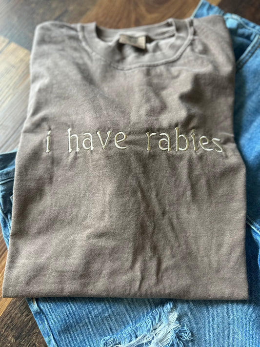 i have rabies